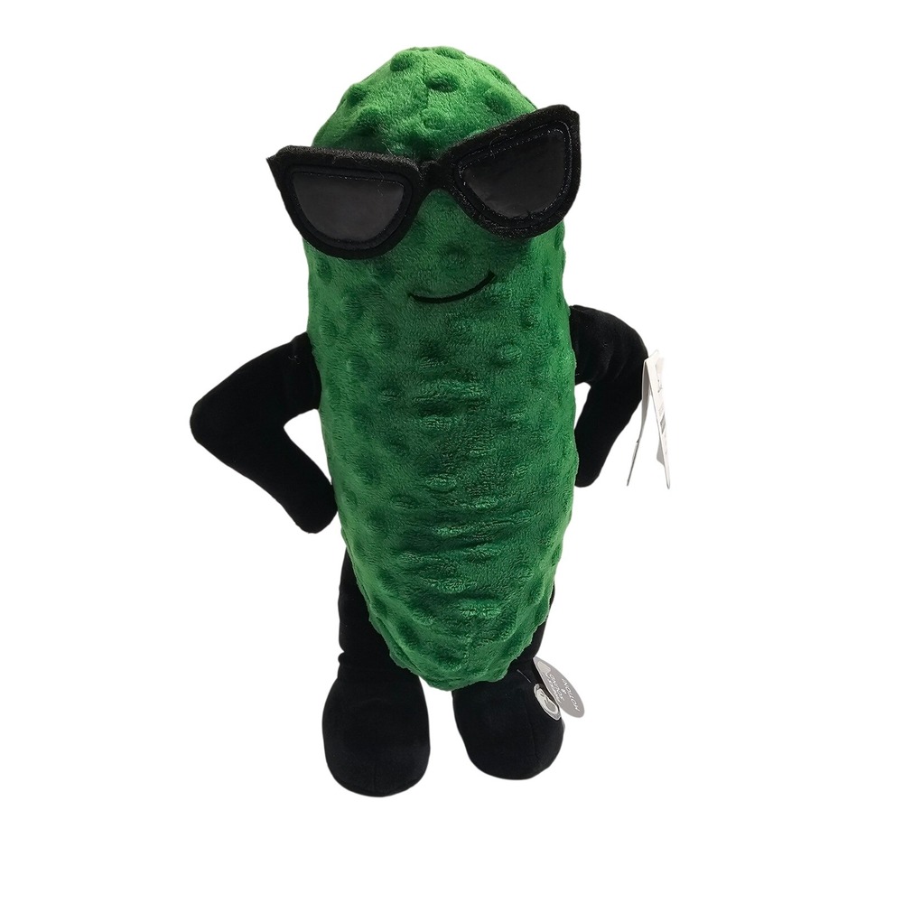 Hallmark Shoebox Big Dill Pickle Animated Plush Sound Motion Sexy and I Know It